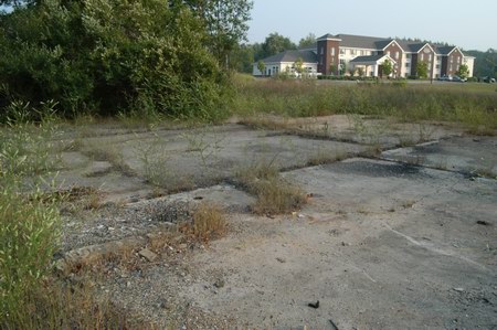 Traverse Drive-In Theatre - Concession Foundation (newer photo)
